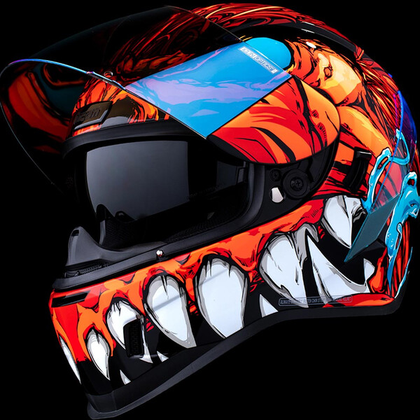 Icon - Casque Airform MIPS® Manik'RR™ Rouge / Bleu