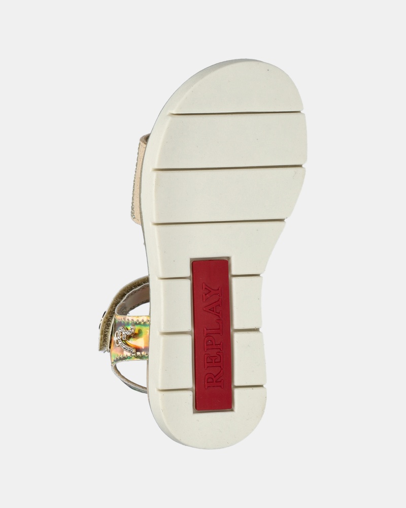 Replay Sandalen  - goud