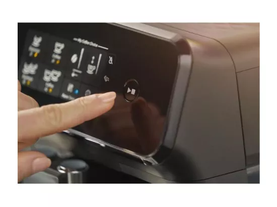 Machine a cafe expresso avec broyeur Philips EP1224/00 - Ecran tactile - Filtre AquaClean - Broyeur réglable 12 niveaux