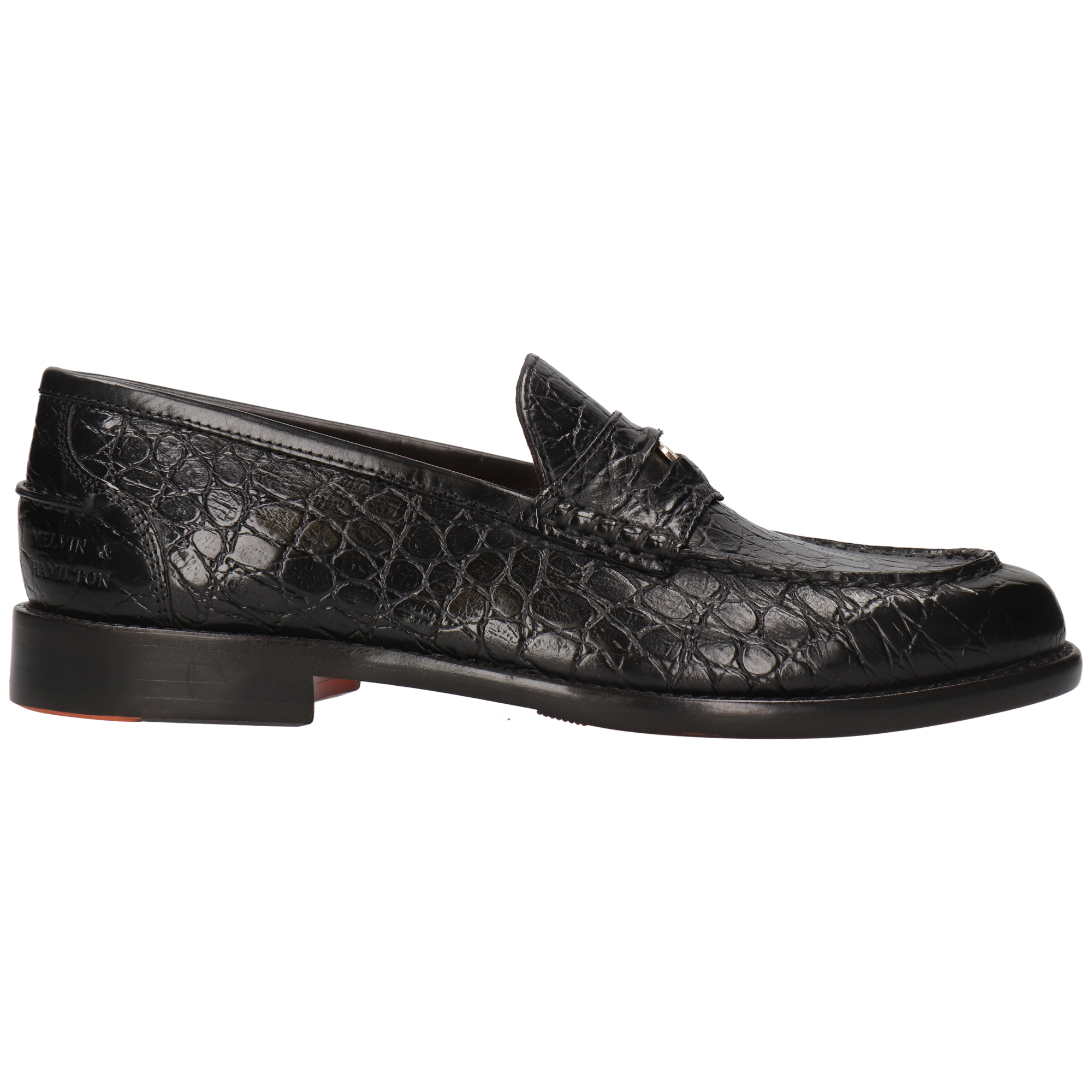 GIANNA 3 - Mocassins à talon plat | Noir