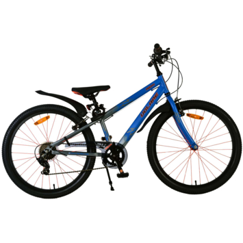 Volare Rocky kinderfiets blauw 24 inch