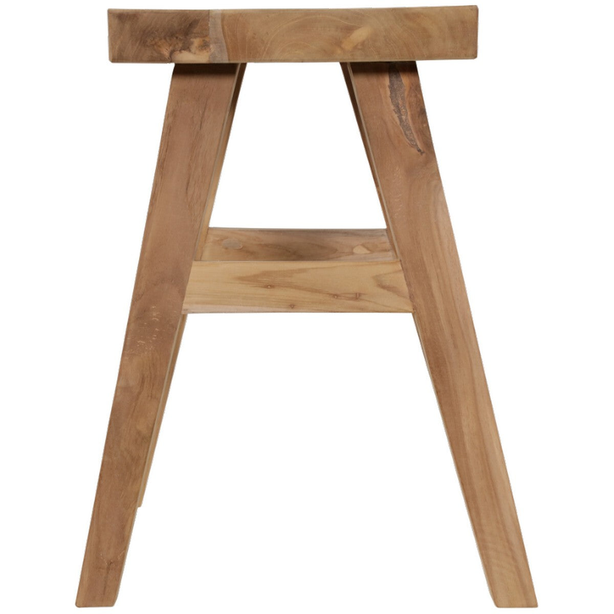 Lesli Living - Teak krukje 40x30x50 cm