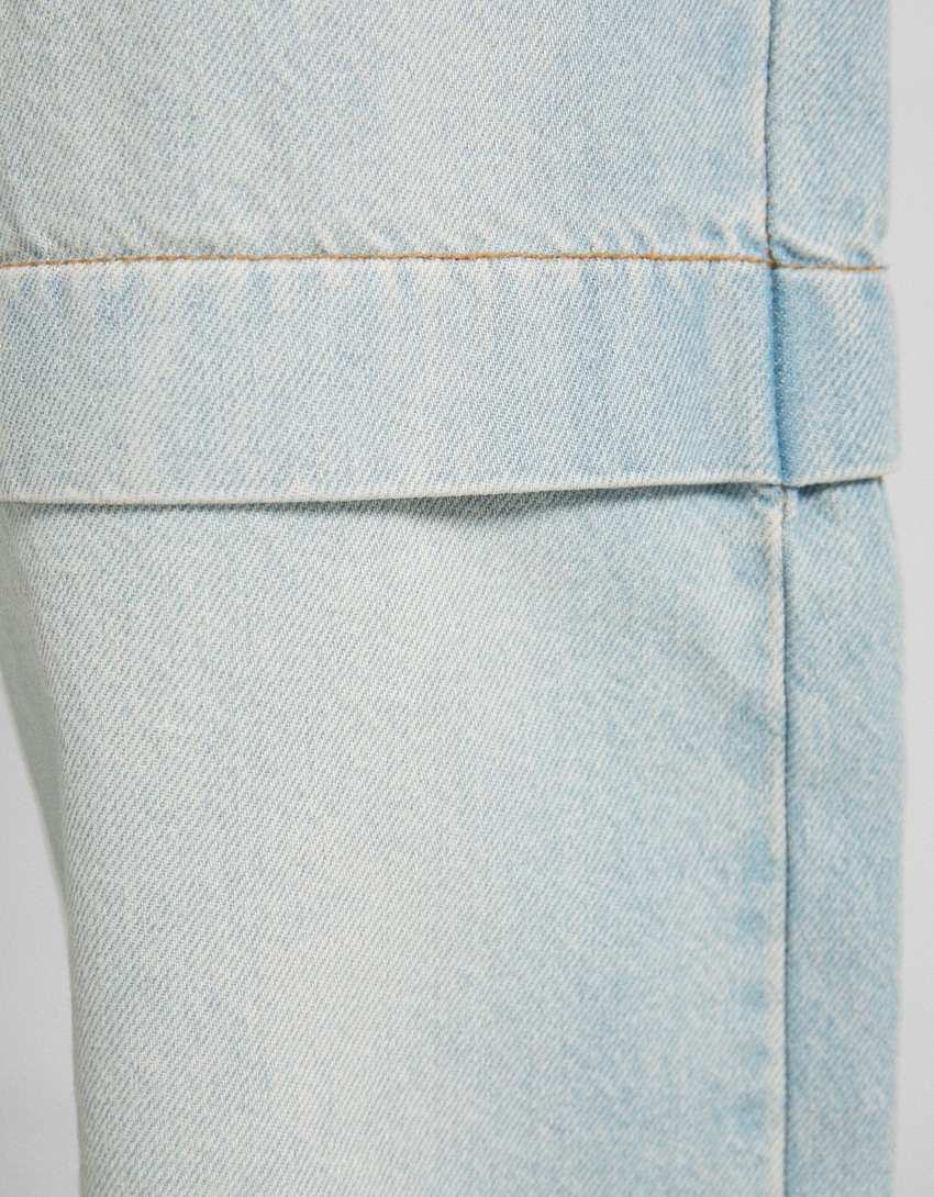 calças jeans largas