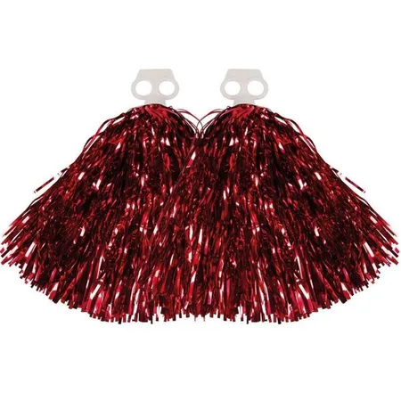 Mottoland Kostüm Pompons rot