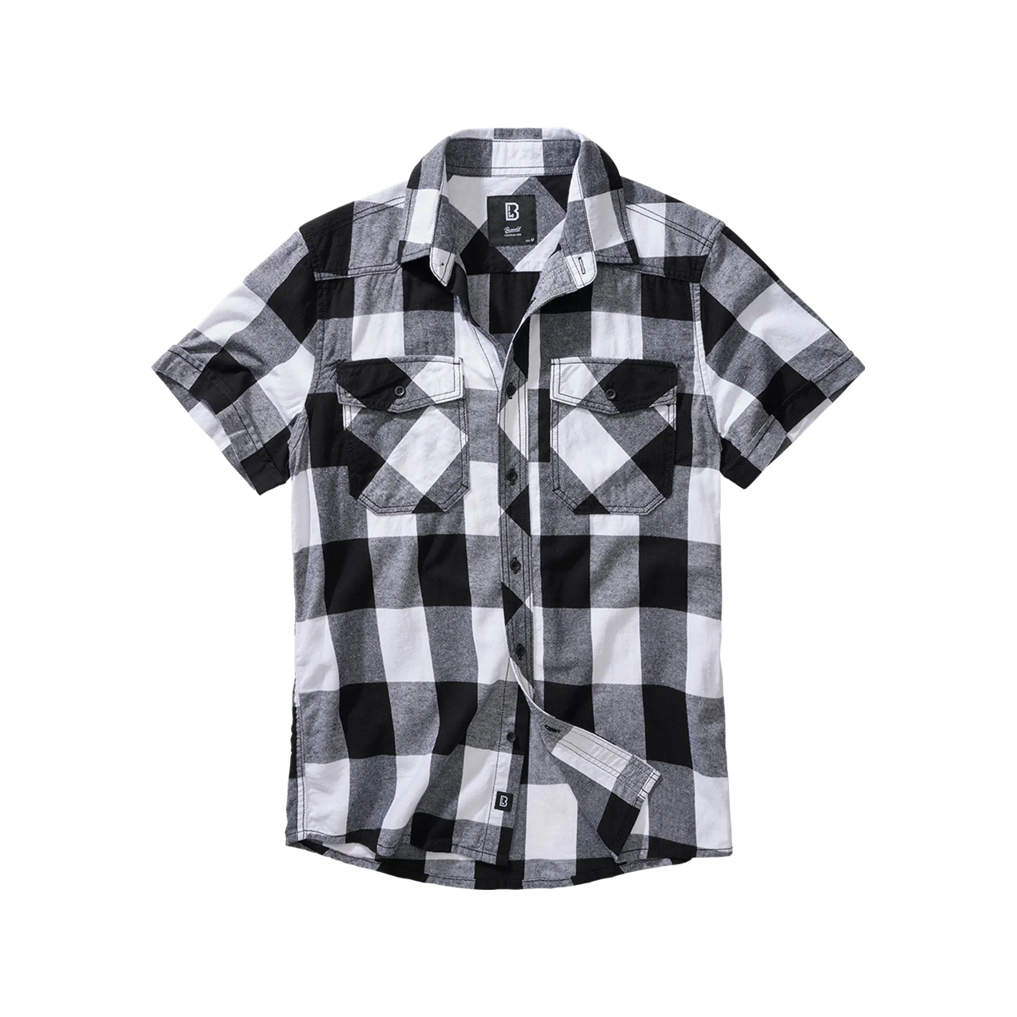 Brandit -  Hemd Checkshirt Halfsleeve