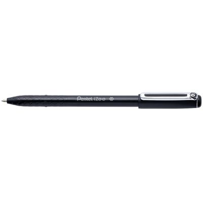 Pentel iZee - Stylo à bille capuchon - noir - 1 mm - moyen