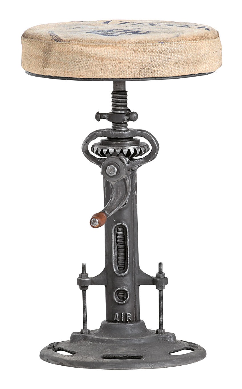 INTERhome Hocker STRIKE Gusseisen