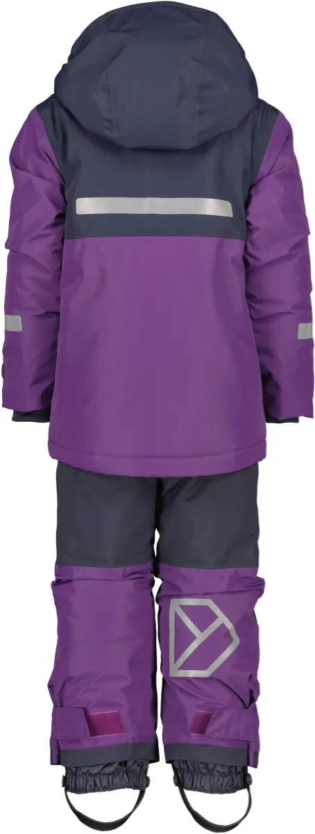 Didriksons Skare Kids Set Royal Purple