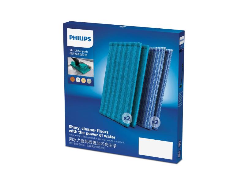 Philips Wischbezug-Set XV 1700/01  4 Stück Aufsatz für Akku-Staubsauger