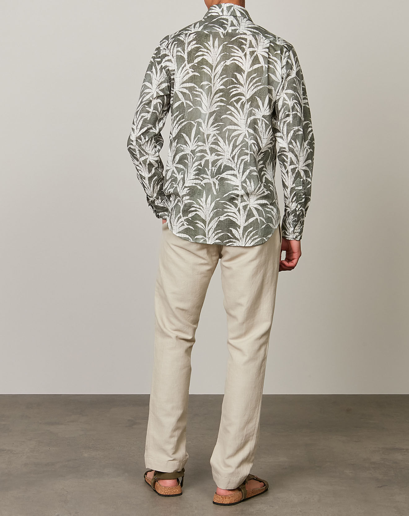 Hartford Chemise regular Paul grise