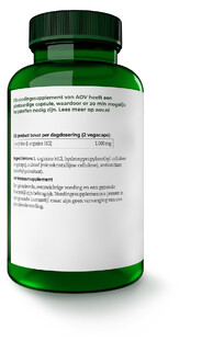 AOV 603 L Arginine 500mg Vegacaps 90VCP