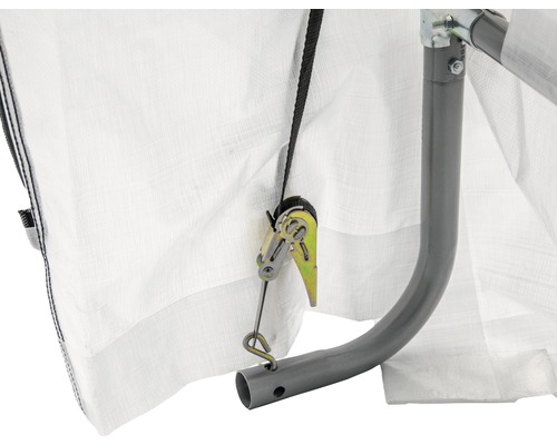 ShelterLogic 180x180 cm witte foliekas