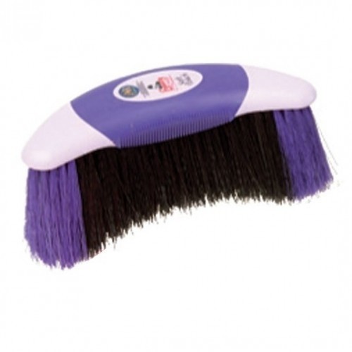 Pincel com design de bumerangue elegante para cavalos, roxo