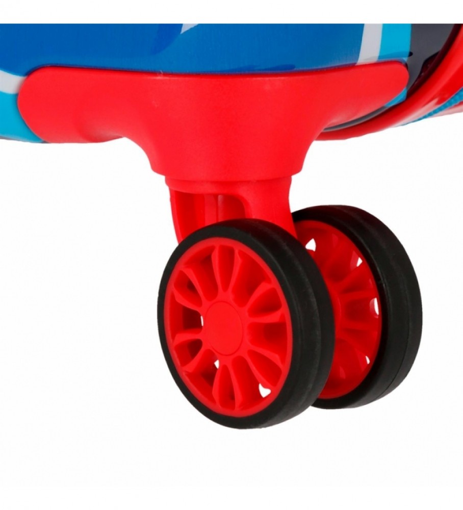 Disney Maleta Lets Roll Mickey Vermelho -34x66x10cm-