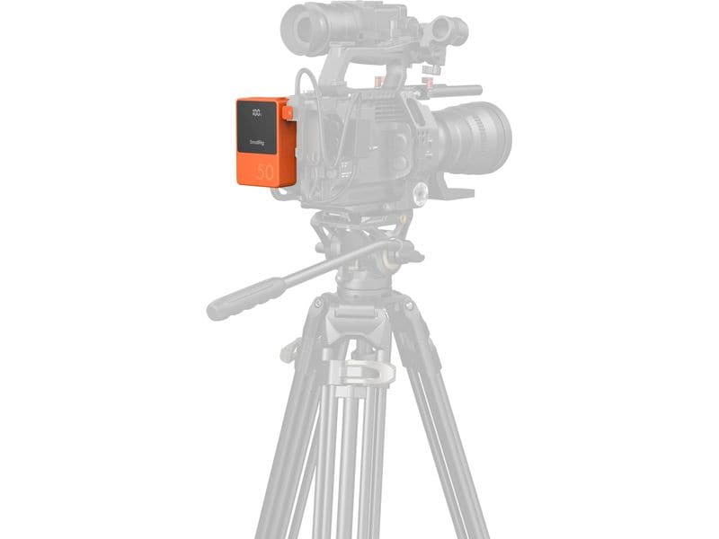 Smallrig VB50 Mini V-Mount-Batterie Orange Kompakter und leichter V-Mount-Akku