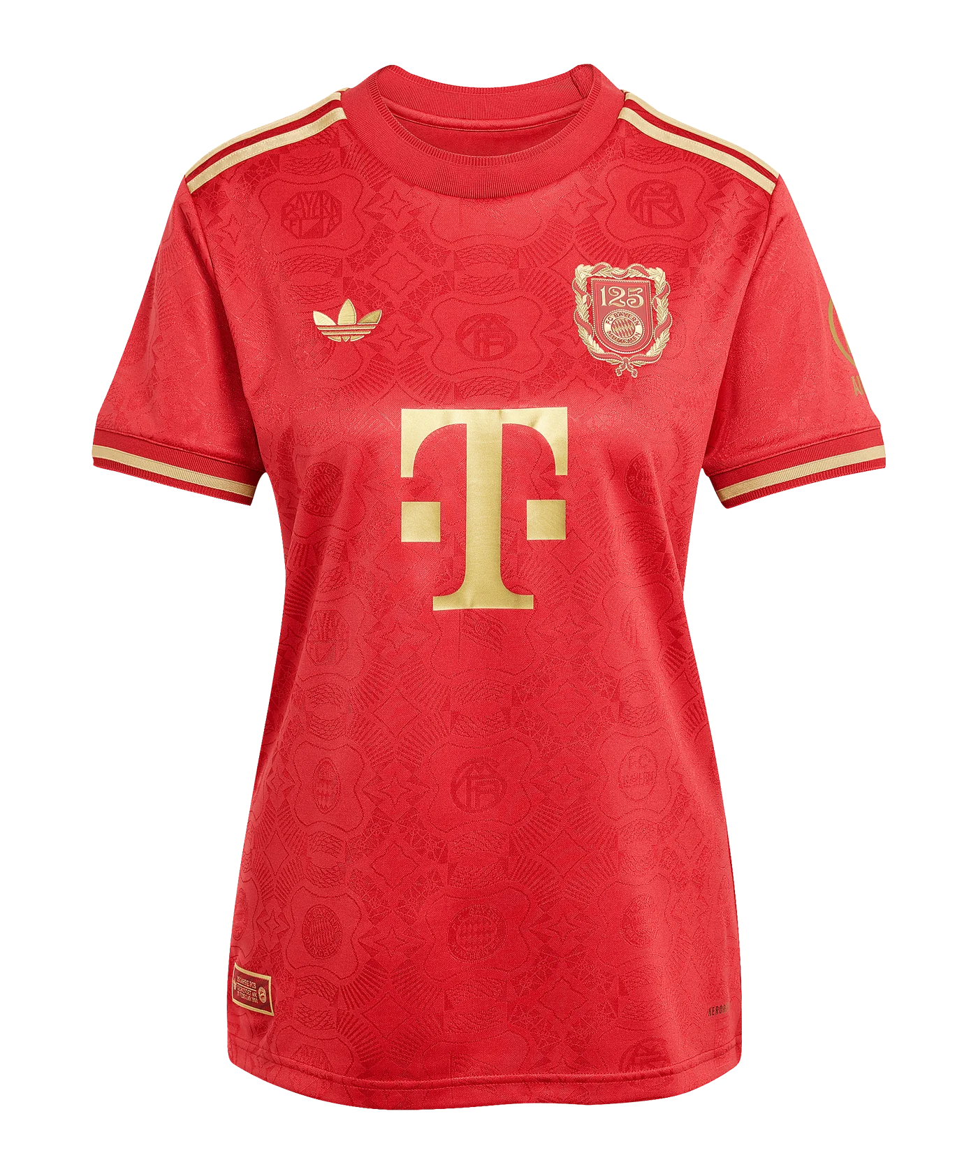 adidas Originals FC Bayern München 125th Anniversary Trikot Damen Rot
