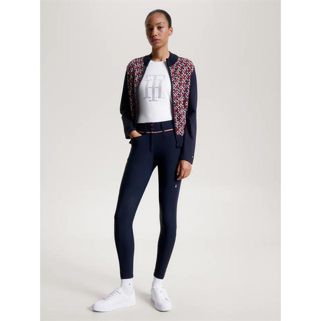 Paardrijbroek Tommy Hilfiger Geneva Knie Grip Donkerblauw