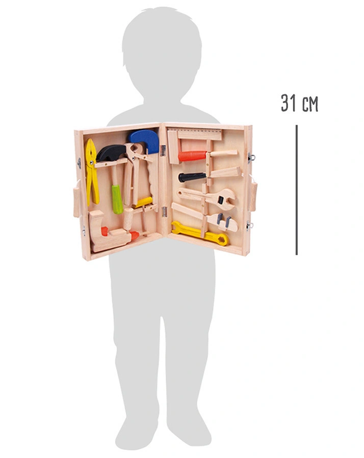 WerkzeugkofKids 13-teilig aus Holz