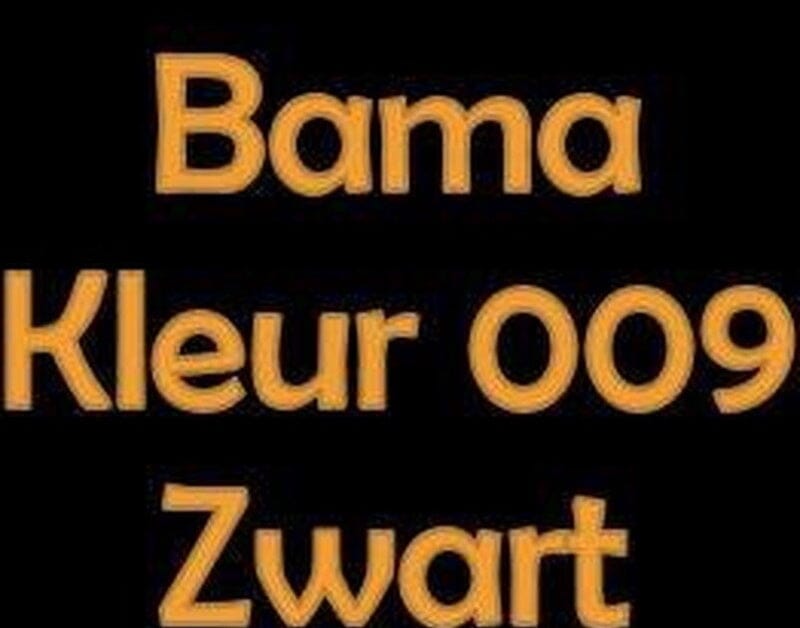 Bama Repair Creme Gladleer Zwart
