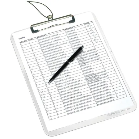 Herlitz Klemmbrett PP A4 easy orga to go glasklar
