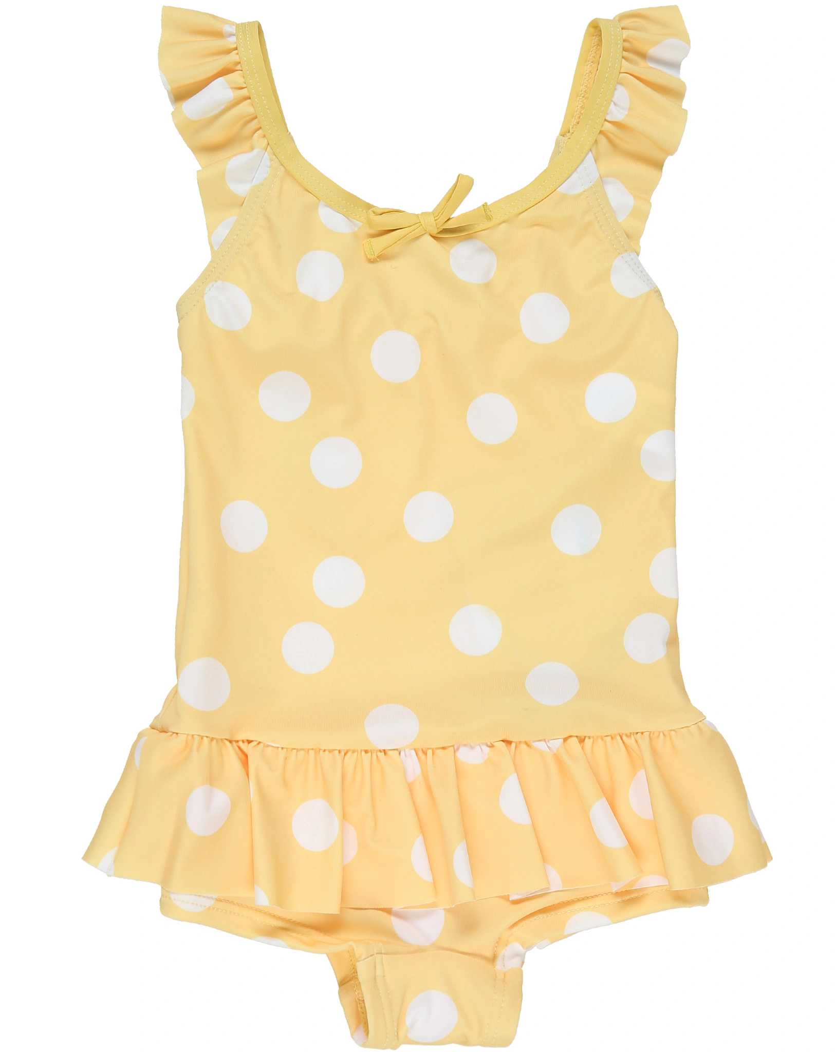 Badeanzug SUMMER DOTS in gelb