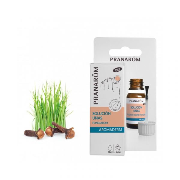 Pranarom Aromaderm Solução Unhas Amarelas 10ML