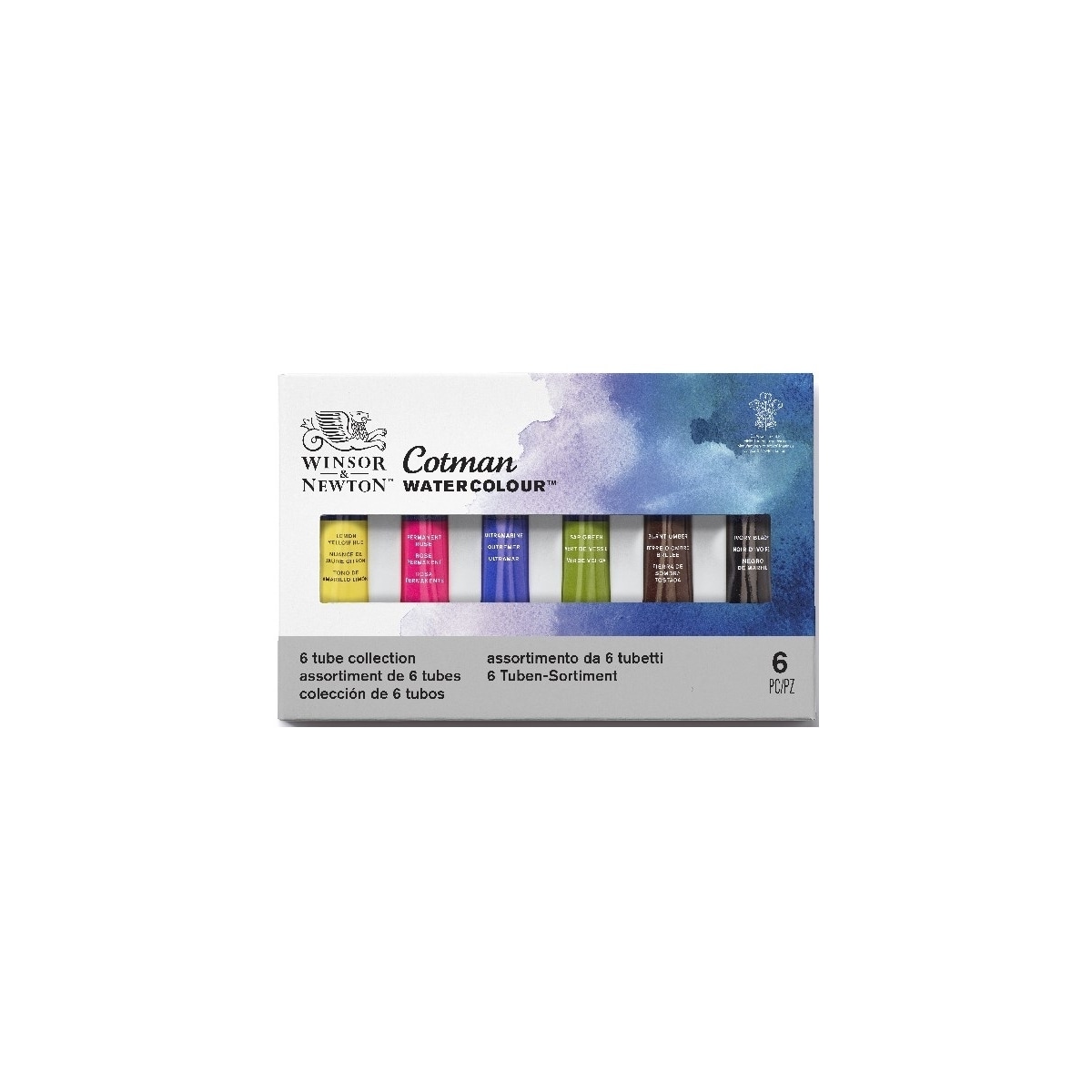 Cotman Water Color Tubset 6x8 ml