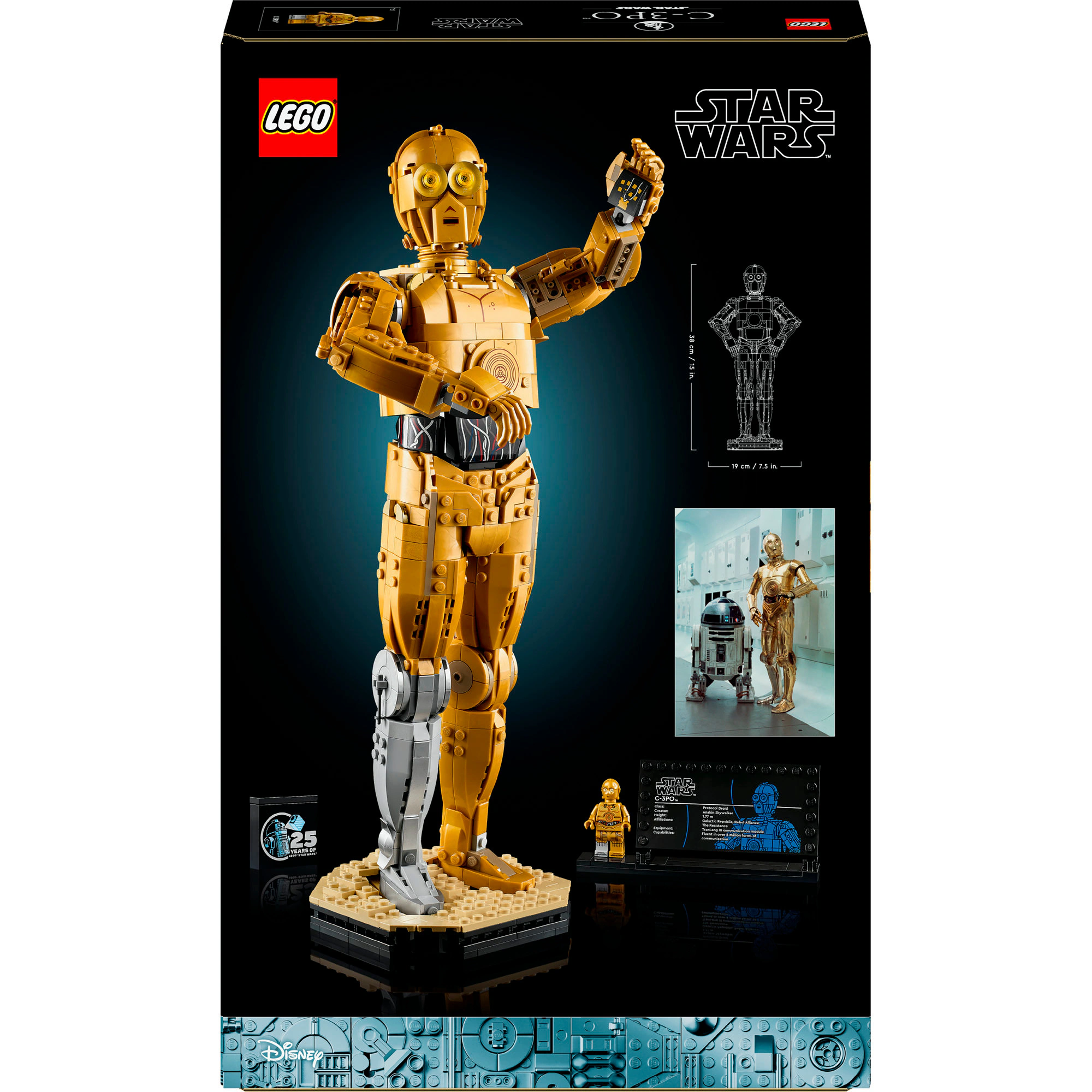 LEGO Konstruktionsspielzeug Star Wars C-3PO