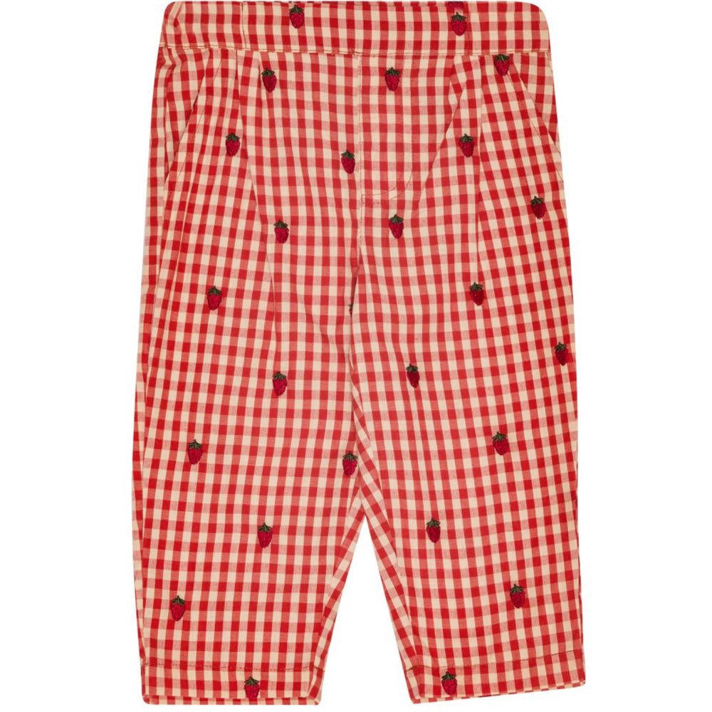 Køb Flöss Berry Gingham Molly Bukser
