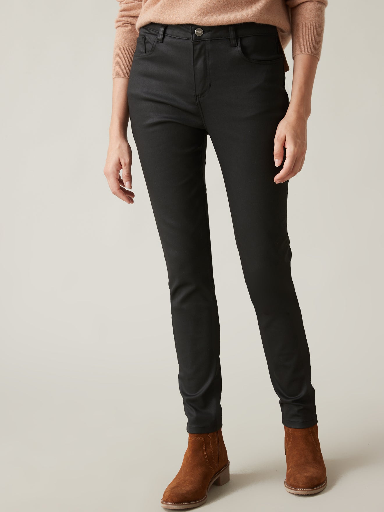 Jean slim enduit femme Mathilde