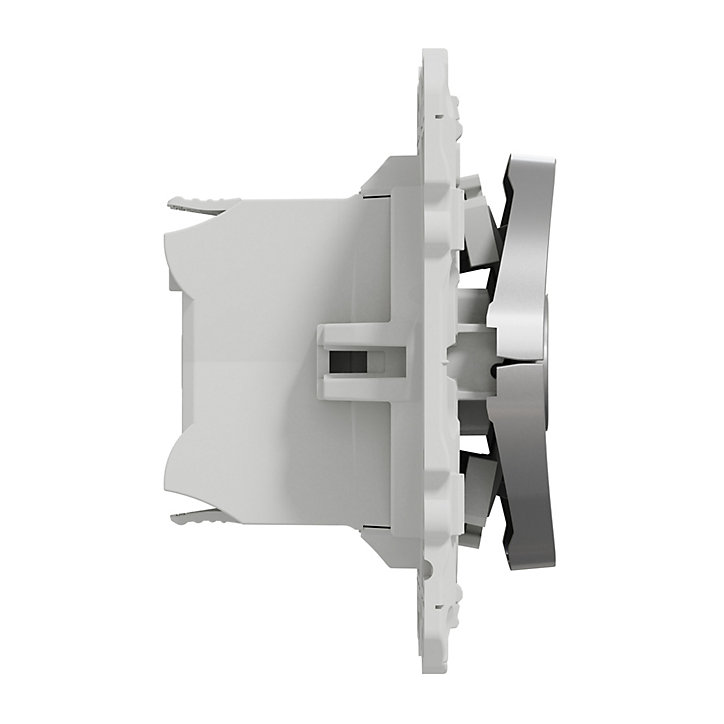 Mécanisme commande volet roulant 3 boutons Schneider Electric Odace aluminium