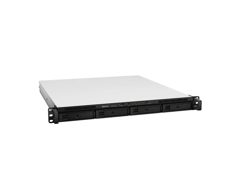Synology RackStation RS1619xs  - NAS-server - 4 bays - rackversion - SATA 6Gb/s - RAID 0, 1, 5, 6, 10, JBOD, RAID F1 - RAM 8 GB - Gigabit Ethernet - iSCSI support - 1U