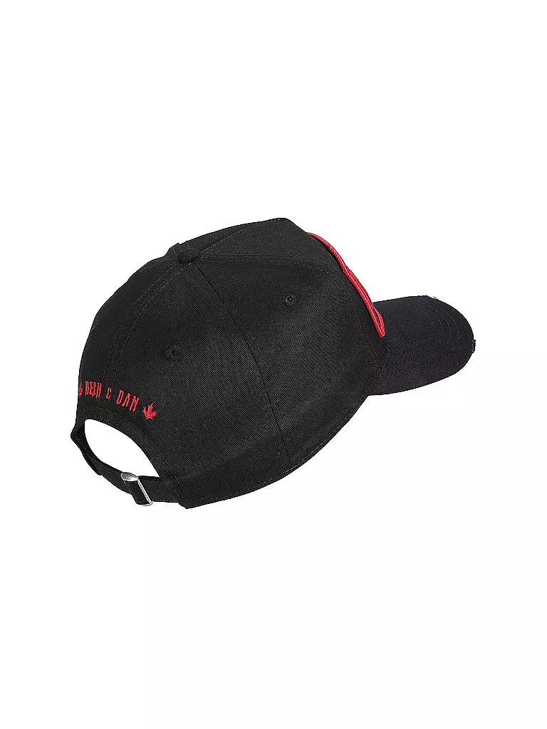 DSQUARED2 Kappe - Baseball Cap Gabardine schwarz