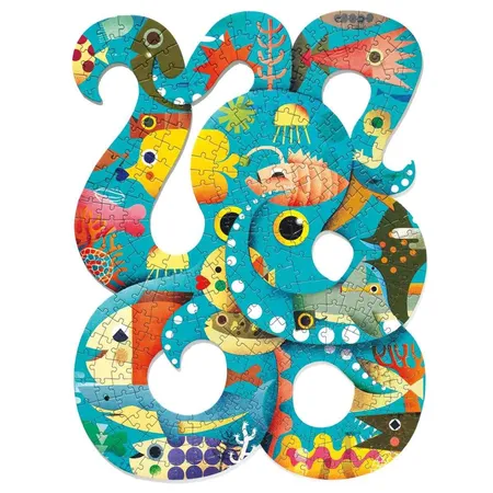 Djeco Puzz'art: Octopus, 350 Teile
