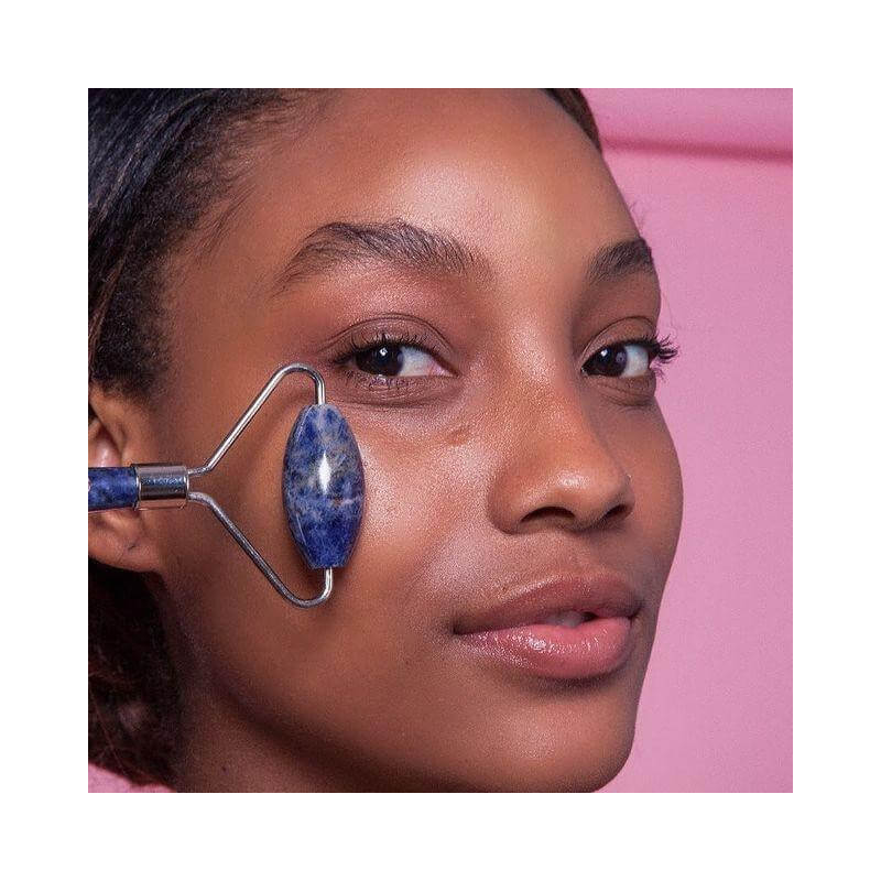 Roller visage Sodalite 2 têtes Skin Gym
