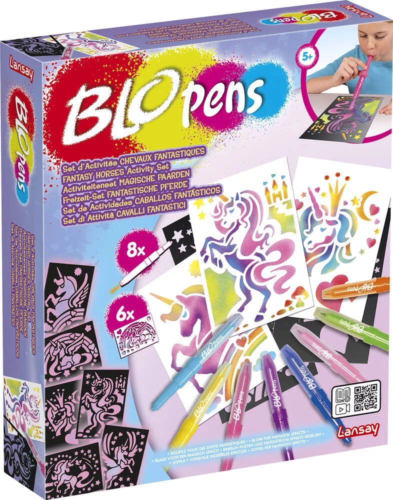 BLOPENS - SET D'ACTIVITES CHEVAUX FANTASTIQUES