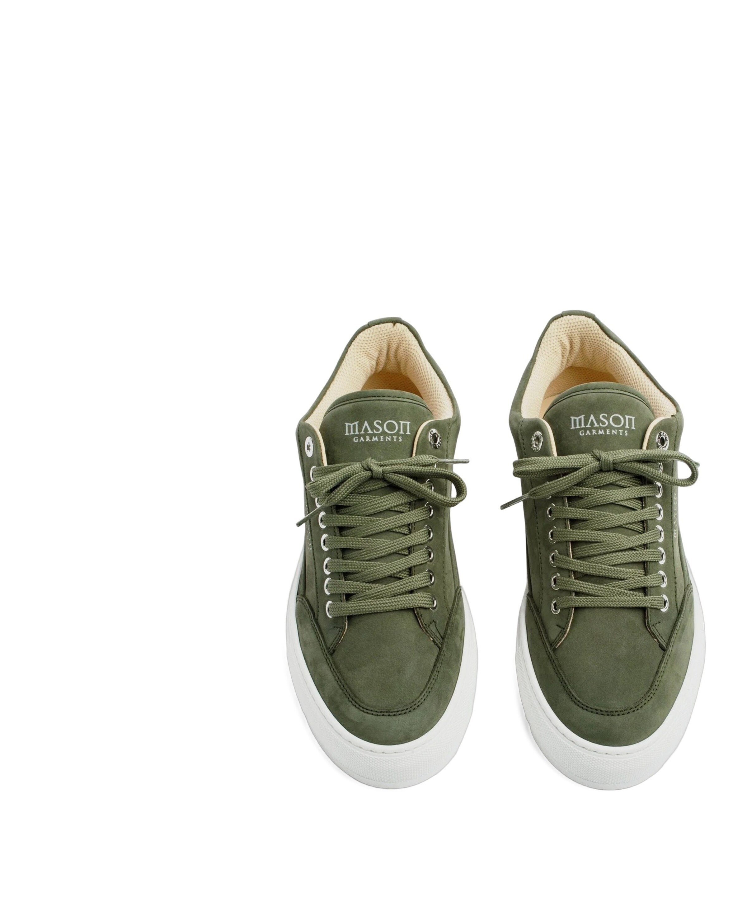 Mason Garments heren sneakers groen