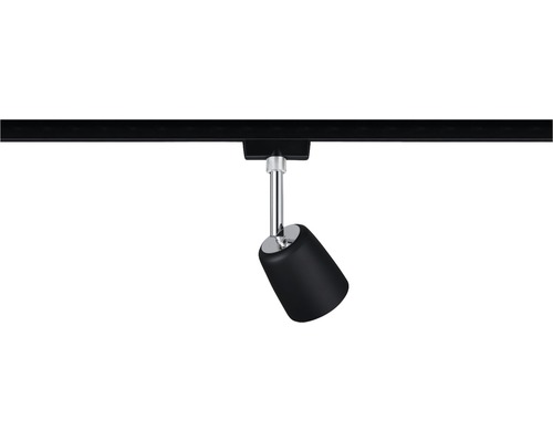 Paulmann URail Spot 1-lichts afdekking zwart/mat/chroom 230V