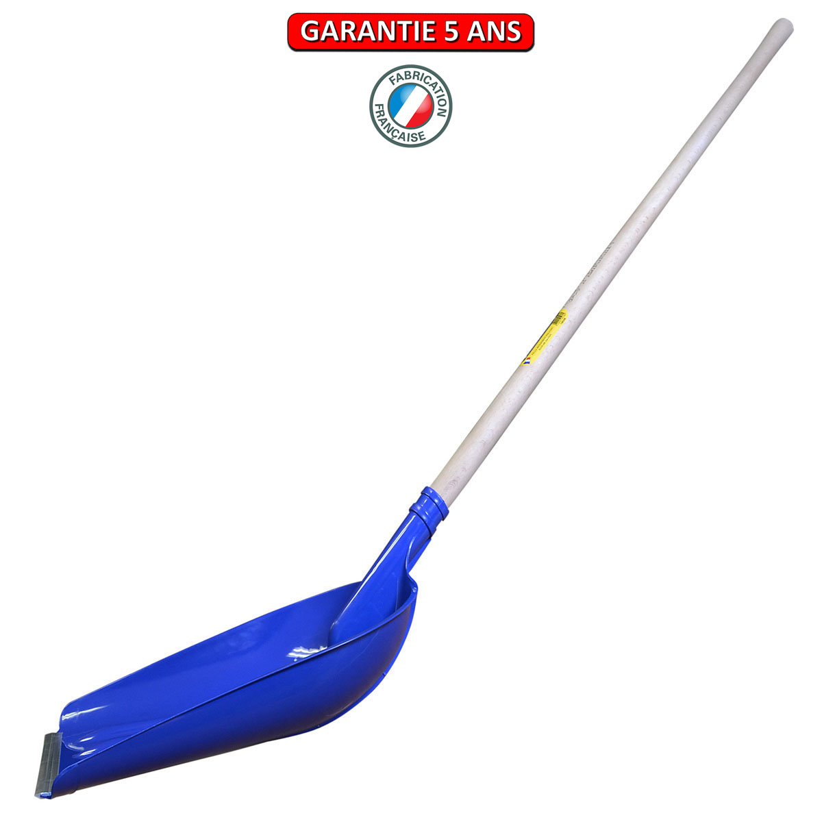 Pelle à neige alpoly avec manche droit - 38 cm