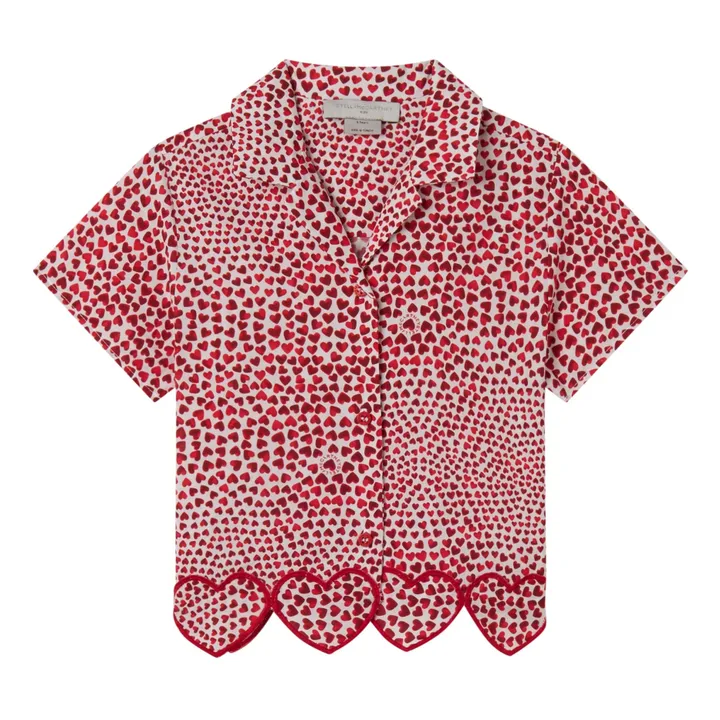 Stella McCartney Kids Chemise Cœur | Rouge