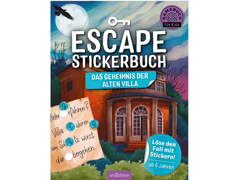 Buchzentrum Escape-Stickerbuch: Das Geheimnis der alten Vil Für alle Escape-Rätsel- und Stickerfans
