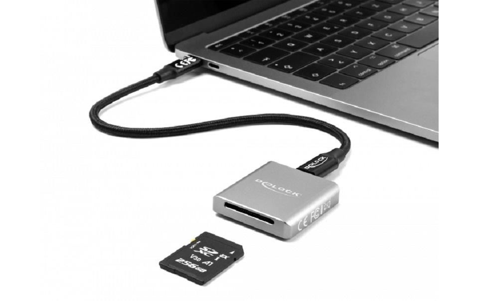 Card Reader Extern USB-C für SD Express-SpeicherkartenExterner Kartenleser für SD-Express-Speicherkarten