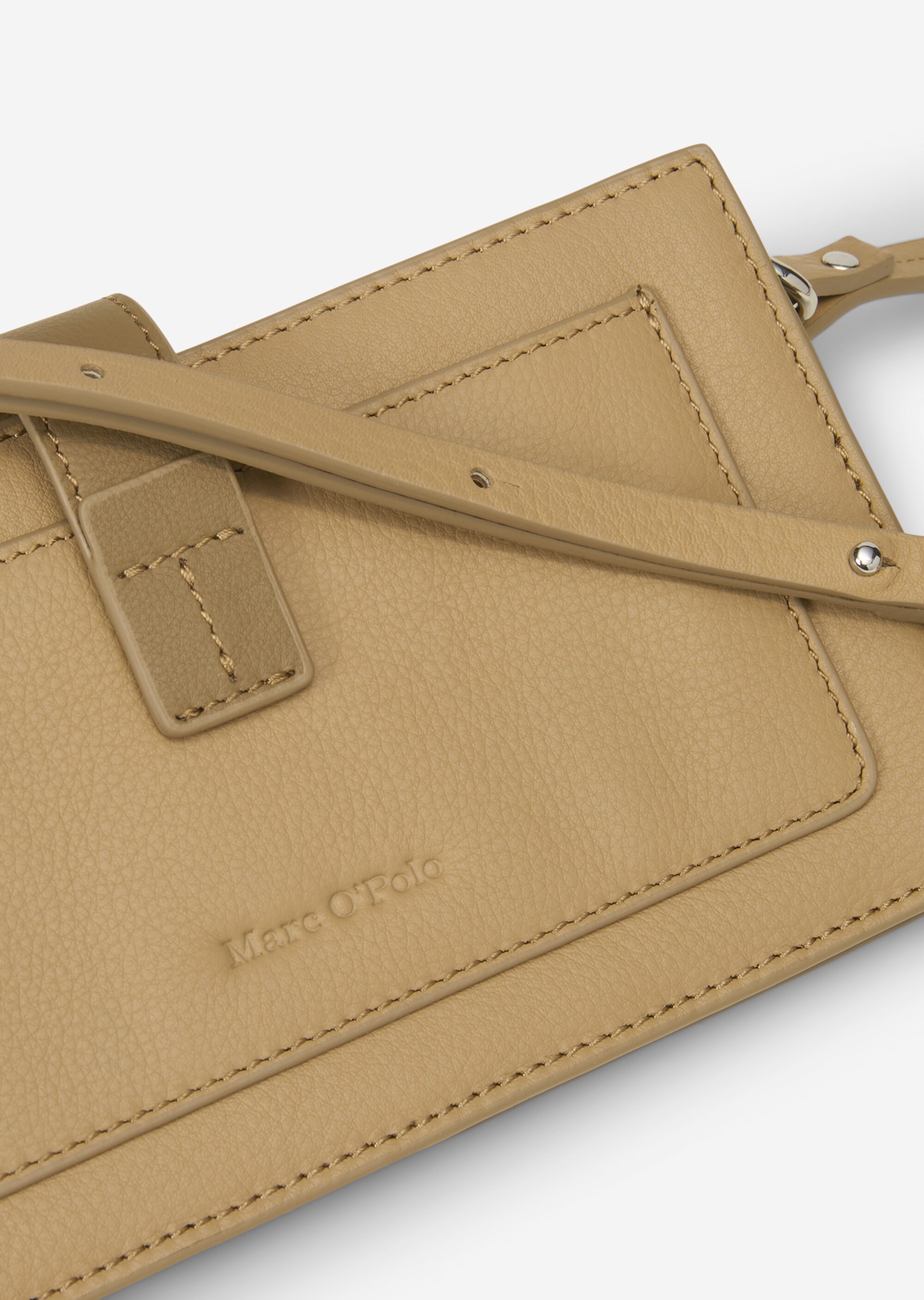 2in1 Crossbody Bagaus fein genarbtem Rindleder