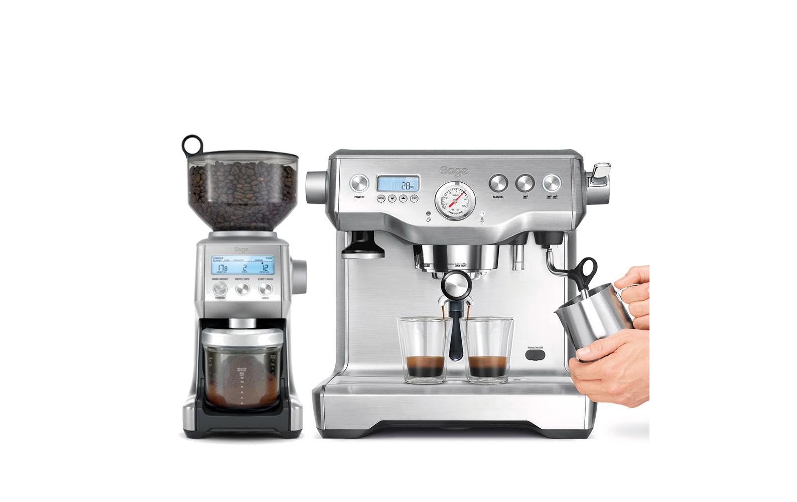Sage Siebträgermaschine »Sage Siebträgermaschine Dynamic Duo«