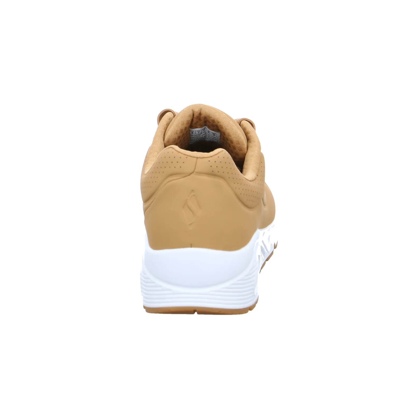 SKECHERS Halbschuhe Sneaker Beige Lederimitat