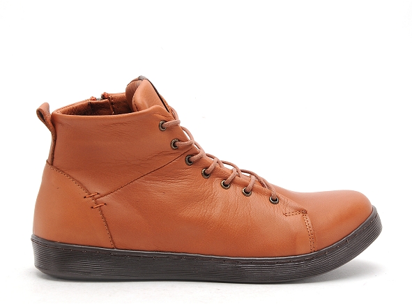 Andrea conti boots bottine plates femme 0342804 orange