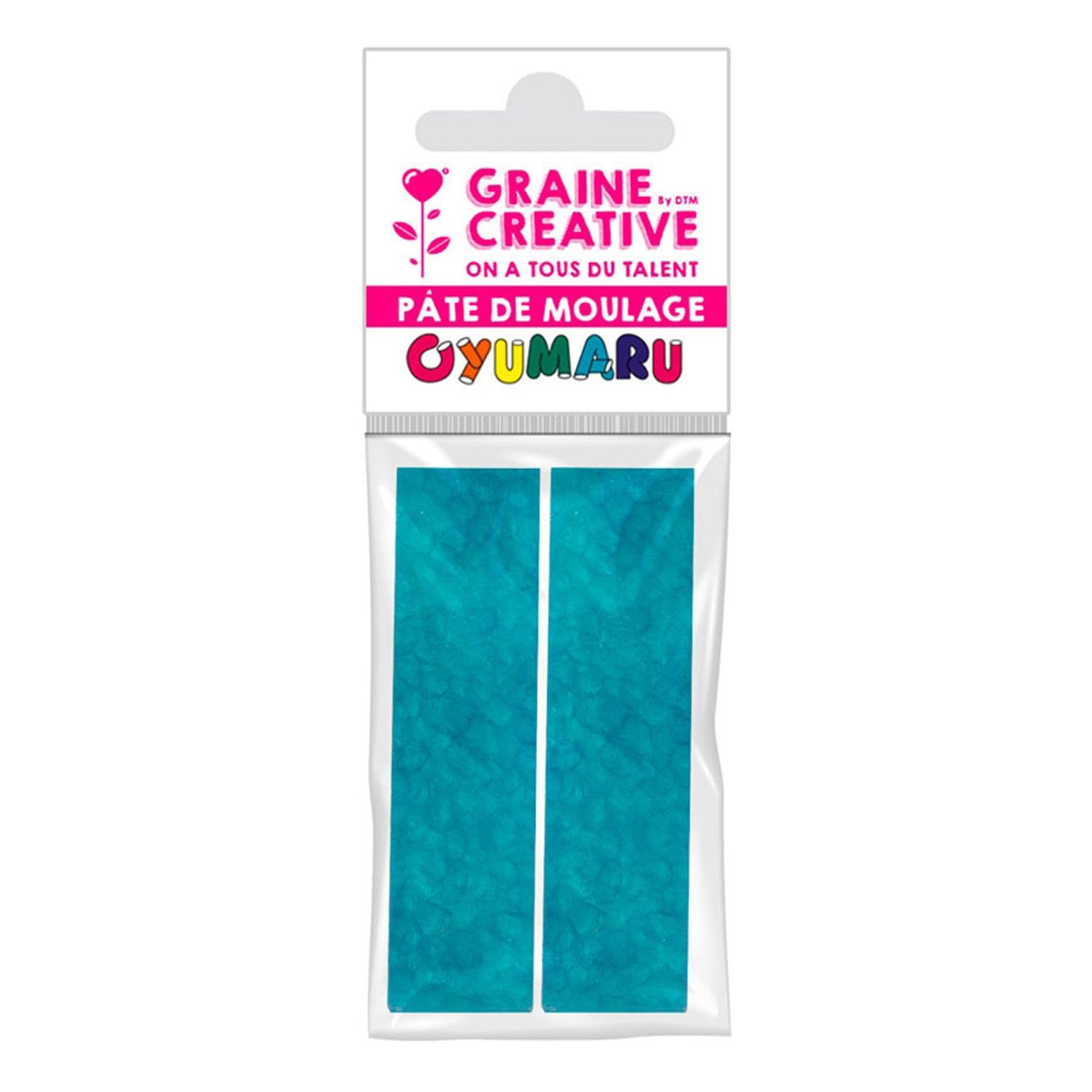 2 pâtes oyumaru bleu turquoise
