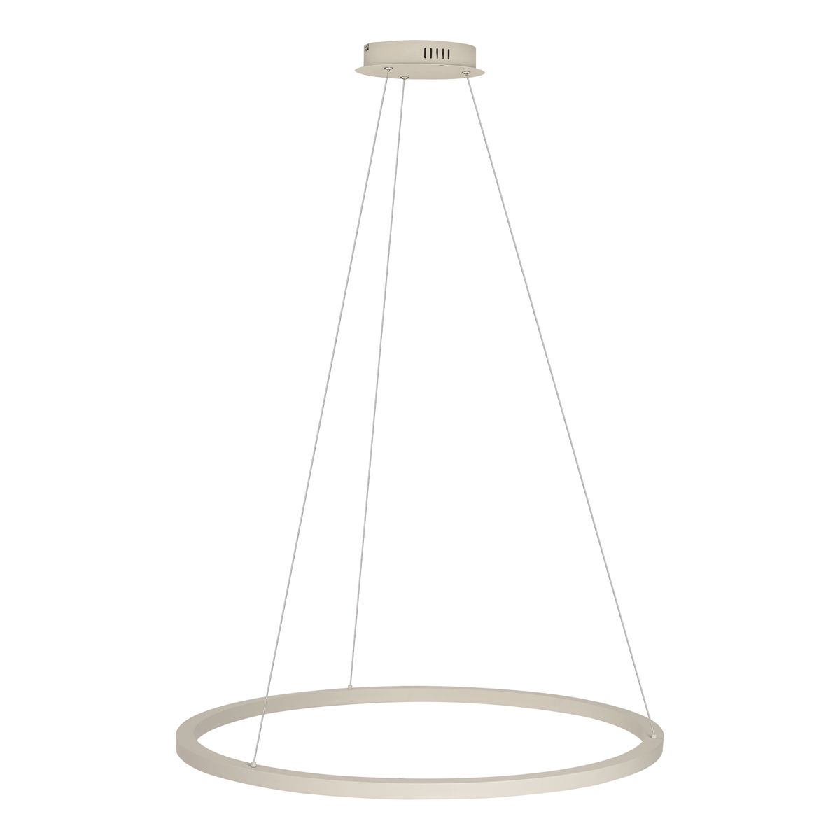 Design hanglamp beige 80cm incl. LED 3-staps dimbaar - Girello