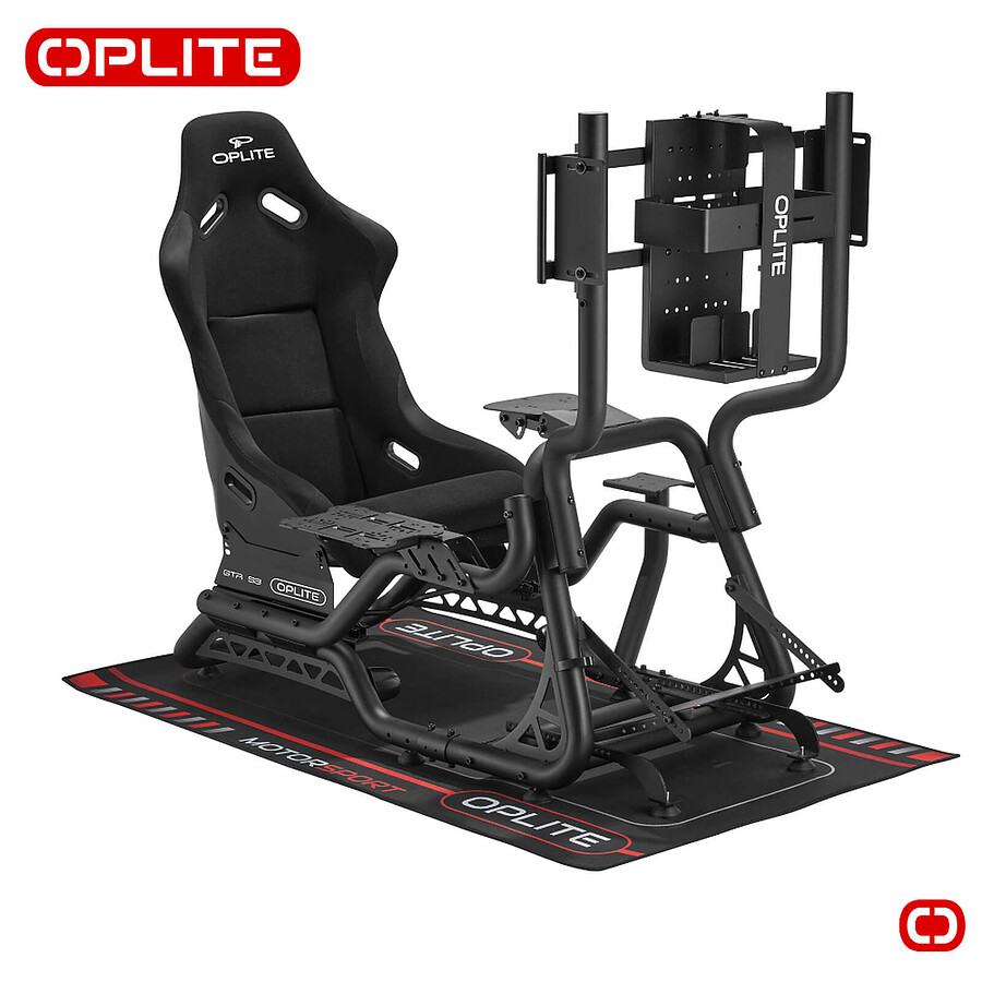 OPLITE Ultimate GT Floor Mat - Rouge
