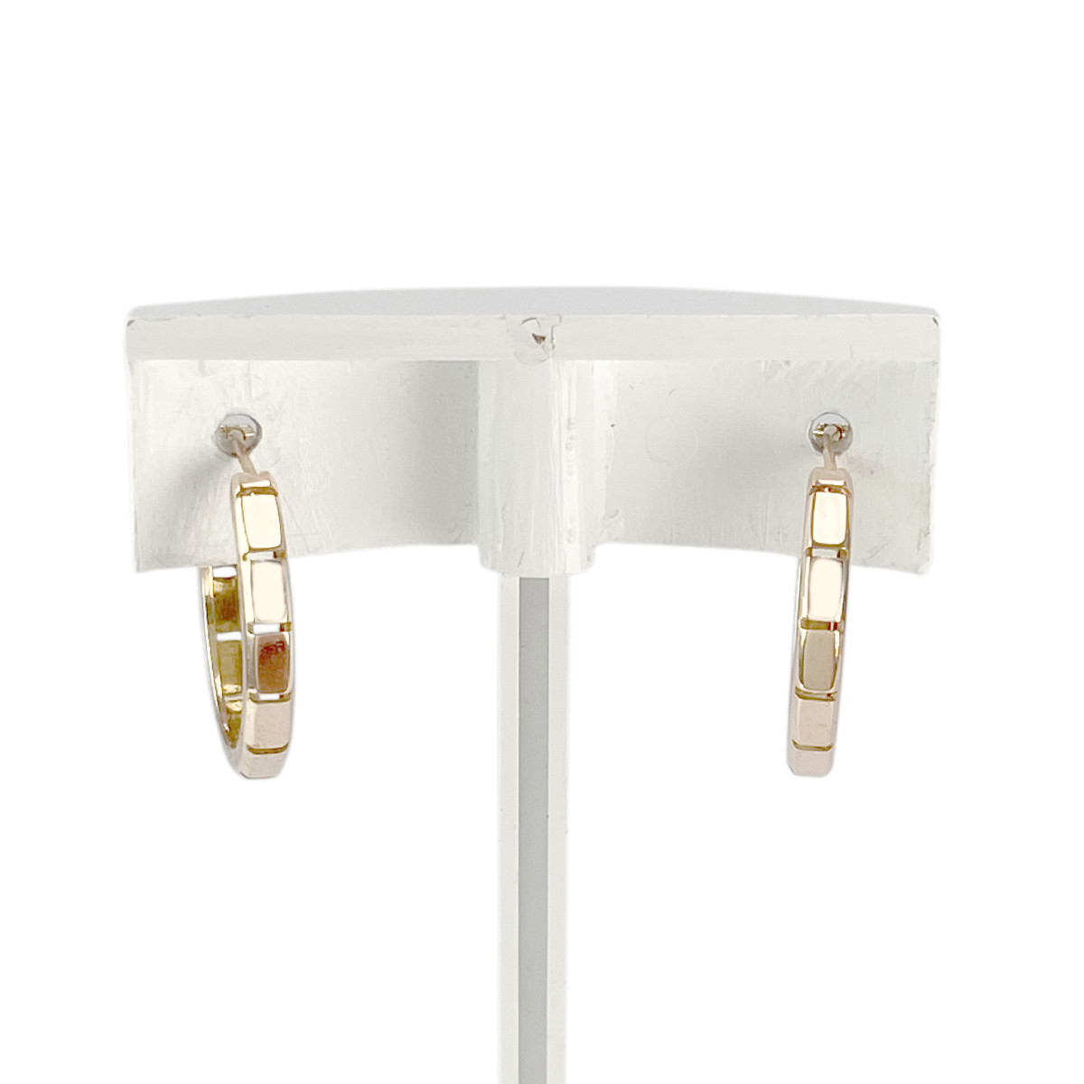 Boucles d'oreilles d'occasion or 750 jaune 20 mm